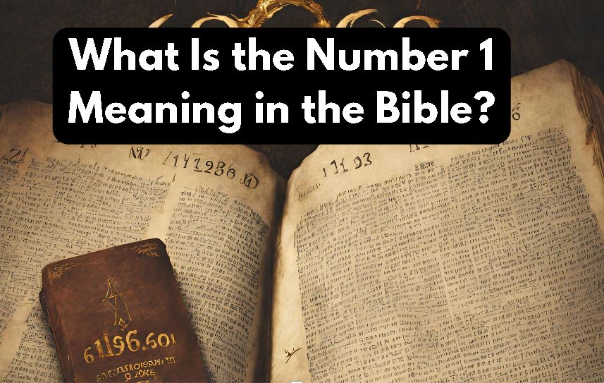 What Is the Number 1 Meaning in the Bible