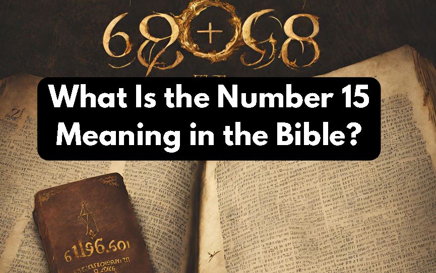 What Is the Number 15 Meaning in the Bible