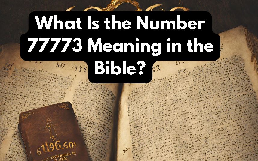 What Is the Number 77773 Meaning in the Bible?